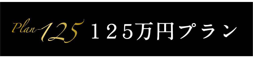 セットプラン 125万円プラン